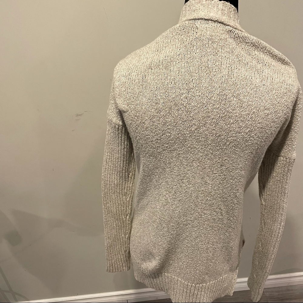 Hollister Knit Cardigan- Oatmeal XS - Picture 8 of 12